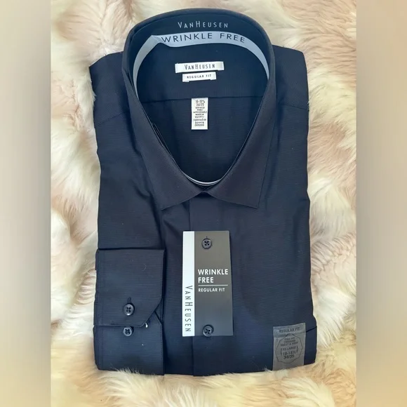 Van Heusen | Shirts | Nwt Van Heusen Regular Fit Black Long Sleeve | Poshmark Van Heusen | Shirts | Nwt Van Heusen Regular Fit Black Long Sleeve | Poshmark
